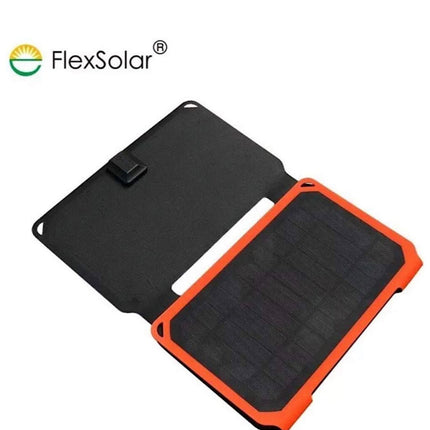 FlexSolar Solar Charger 30000mAh Portable Lightweight 15.9W 3 Panel Waterproof Battery Pack For Smart Phones