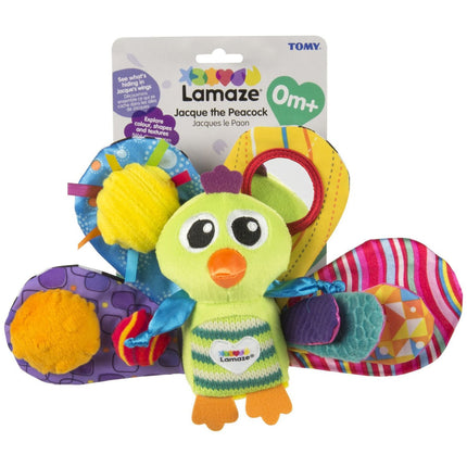 Lamaze Play & Grow Jacques the Peacock Packaged