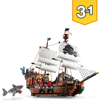 Lego 3 In 1 Creator Pirate Ship 