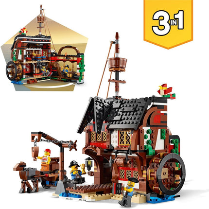 Lego 3 In 1 Creator Pirate Ship Inn