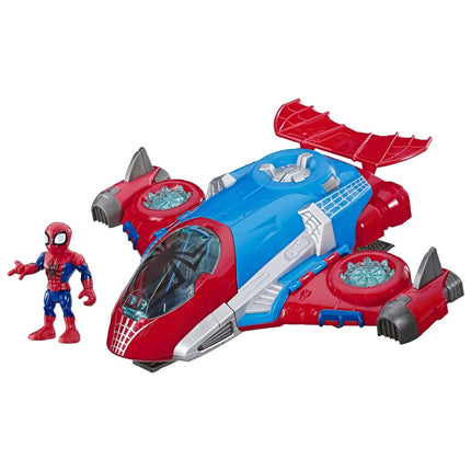 Marvel Superhero Adventures Spider-man Jet Quarters