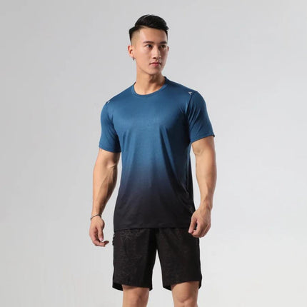 Men's Lightweight Gym T-Shirt Blue