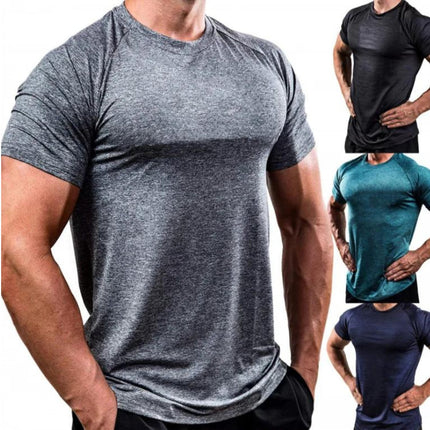 Men's Plain Short Sleeved T-Shirt MT001