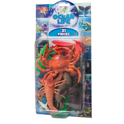 Ocean Life 21pcs toy set