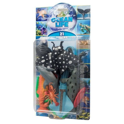 Ocean Life 21pcs Toy Set 