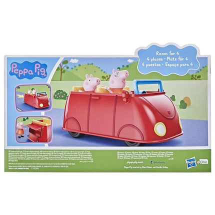 Peppa Pig Family Red Car Back