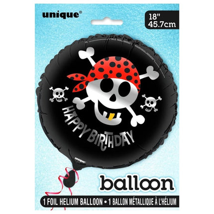Pirate Foil Balloon 18" Unique Party