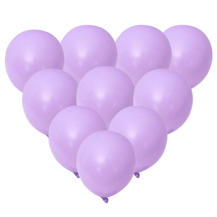 100 Pastel Purple 10" Latex Balloons