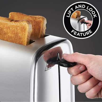 Russell Hobbs 2 Slice Toaster Lift And Look Feature 