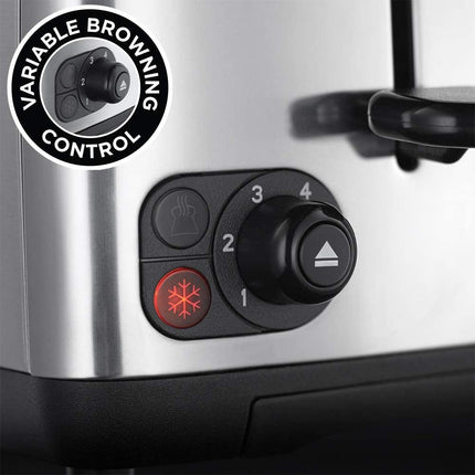 Russell Hobbs 2 Slice Toaster Variable Browning Control