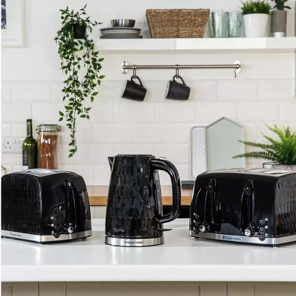 Russell Hobbs Black Honeycomb Collection