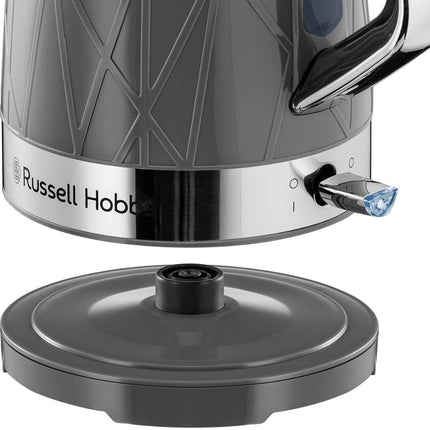 Russell Hobbs Structure Grey Kettle Bottom