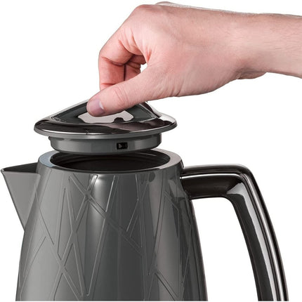 Russell Hobbs Structure Grey Kettle Top