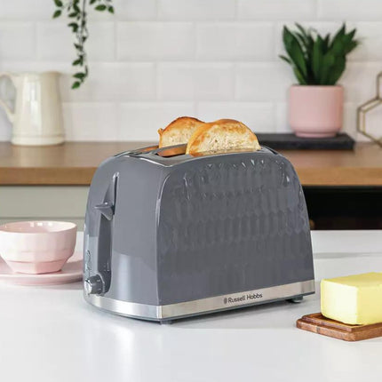 Russell Hobbs Honeycomb Toaster In Kitchen