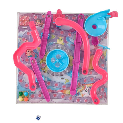 3D Magical Snakes & Ladders Board Game 