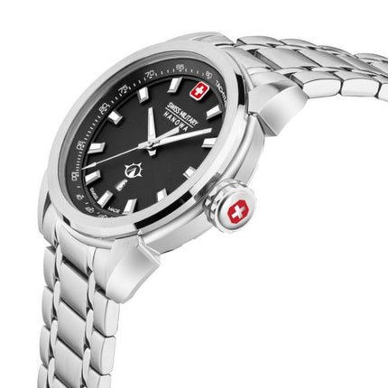 Swiss Military Hanowa Silver Stainless Steel Watch SMWGD2100101 Side