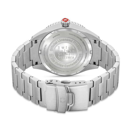 Swiss Military Hanowa Watch Men's Silver Watch SMWGH2101005 back