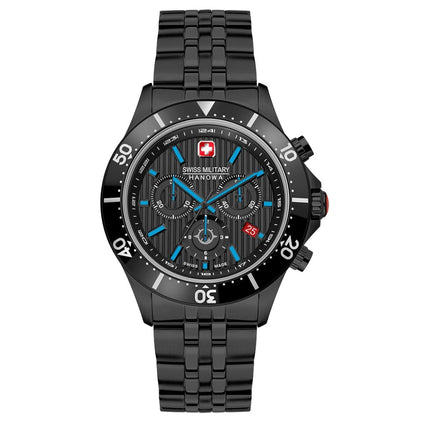 Swiss Military Hanowa Flagship X Chrono Men's Black Watch SMWGI2100730