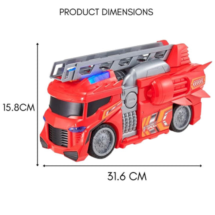 Teamsterz Mean Machines Fire Engine Dimensions 