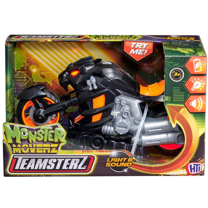 Teamsterz Monster Movers Panther Motorbike Black