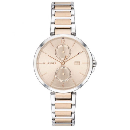 Tommy Hilfiger Ladies Two-Tone Rose Gold & Silver Watch 1782127