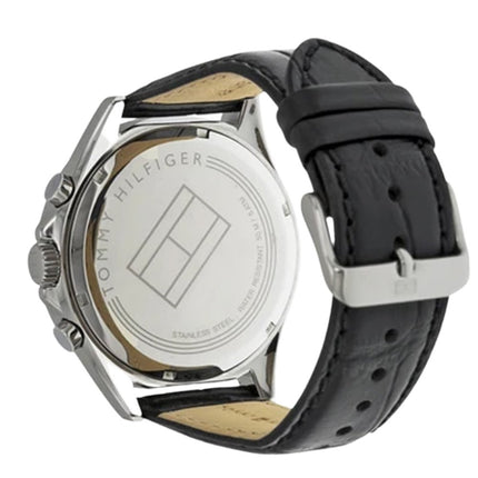 Tommy Hilfiger 1791117 Men's Chronograph Watch With Leather Strap Back