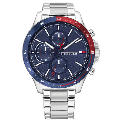 Tommy Hilfiger 1791718 Silver Stainless Steel Watch Front