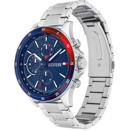 Tommy Hilfiger 1791718 Silver Stainless Steel Watch Side