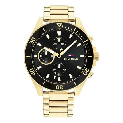 Tommy Hilfiger 1791919 Men's Gold Chronograph Watch Front