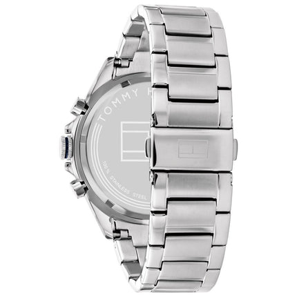 Tommy Hilfiger 1791968 Men's Silver Stainless Steel Watch  Back