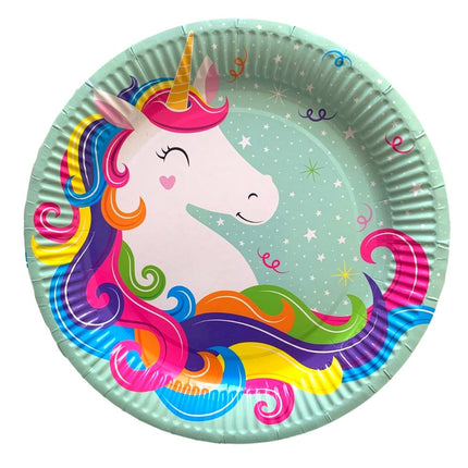 Unicorn Paper Plates