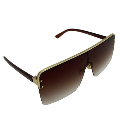 Brown Large Sunglasses For Women